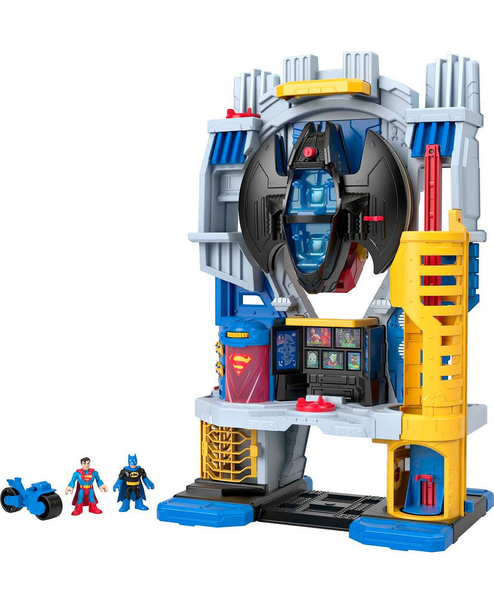 Imaginext DC Super Friends Ultimate Headquarters Playset with Batman and Superman Figures