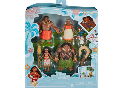 Disney Princess Moana 6-Piece Classic Storybook Adventure Set