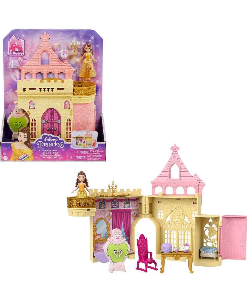 Disney Princess Storytime Stackers Belle's Enchanted Castle Playset