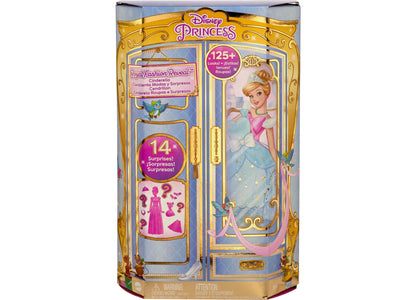 Disney Princess - Royal Fashion Reveal Cinderella Doll with 125+ Looks