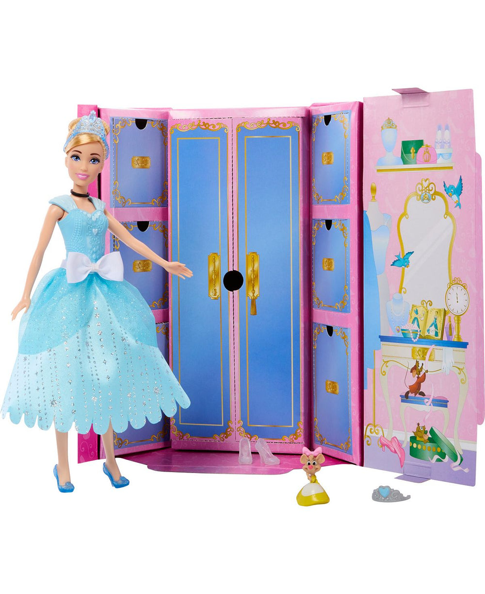 Disney Princess - Royal Fashion Reveal Cinderella Doll with 125+ Looks