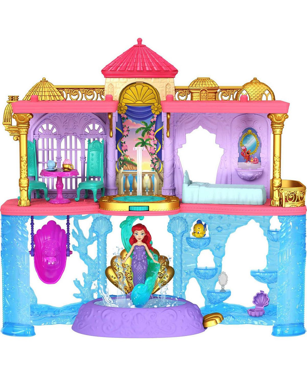Disney Princess Ariel's Land & Sea Castle Playset with Doll and Accessories