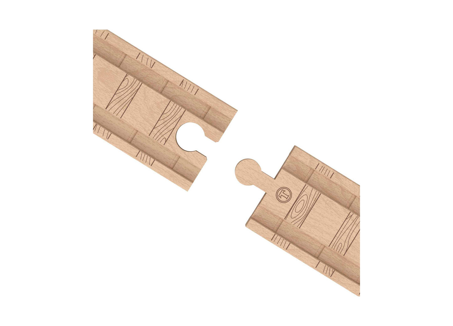 Fisher-Price Thomas & Friends Wooden Railway Expansion Clackety Track Pack