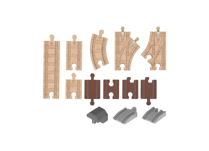 Fisher-Price Thomas & Friends Wooden Railway Expansion Clackety Track Pack