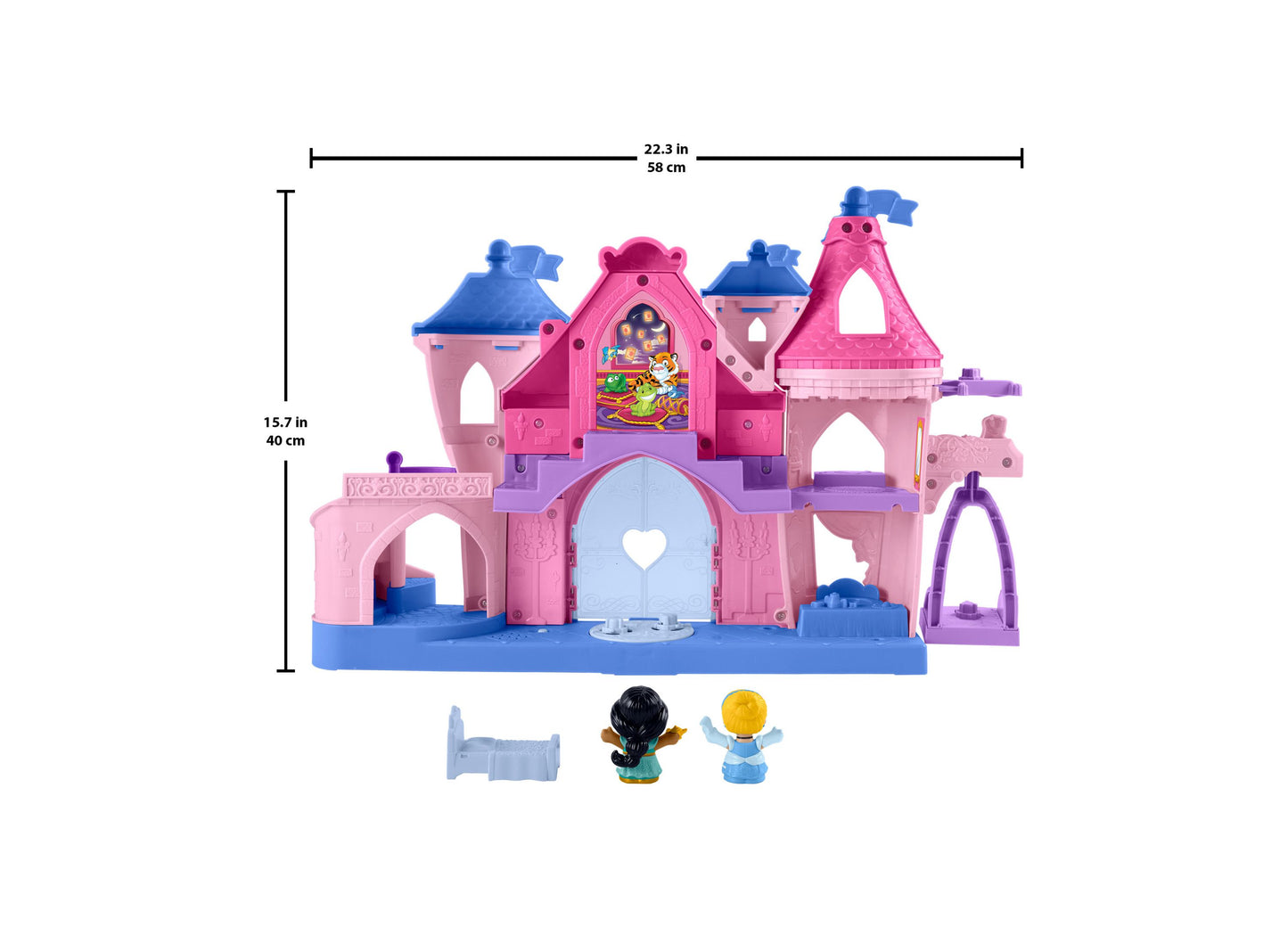 Little People Disney Princess Magical Lights Dancing Castle Playset