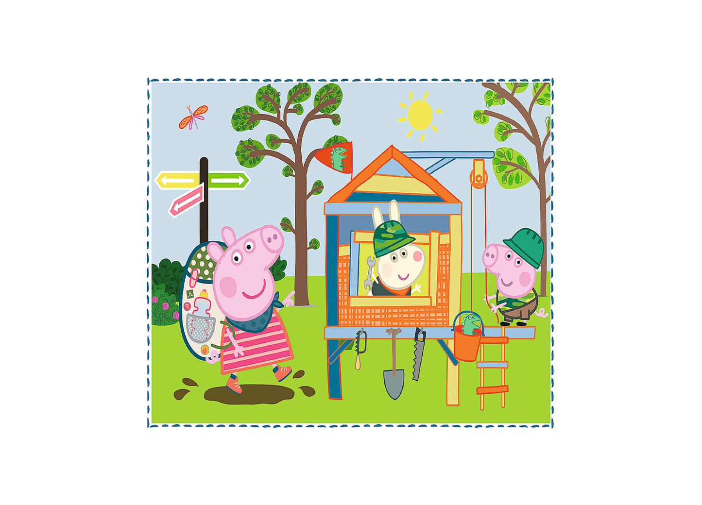 Trefl Peppa Pig 4 in 1 12, 20, 24, 15 Piece Puzzle