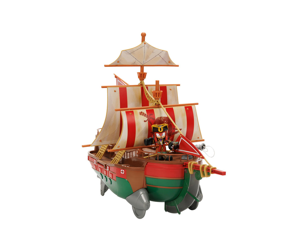 Sonic Prime 2.5" Pirate Ship Playset with Knuckles the Dread Figure