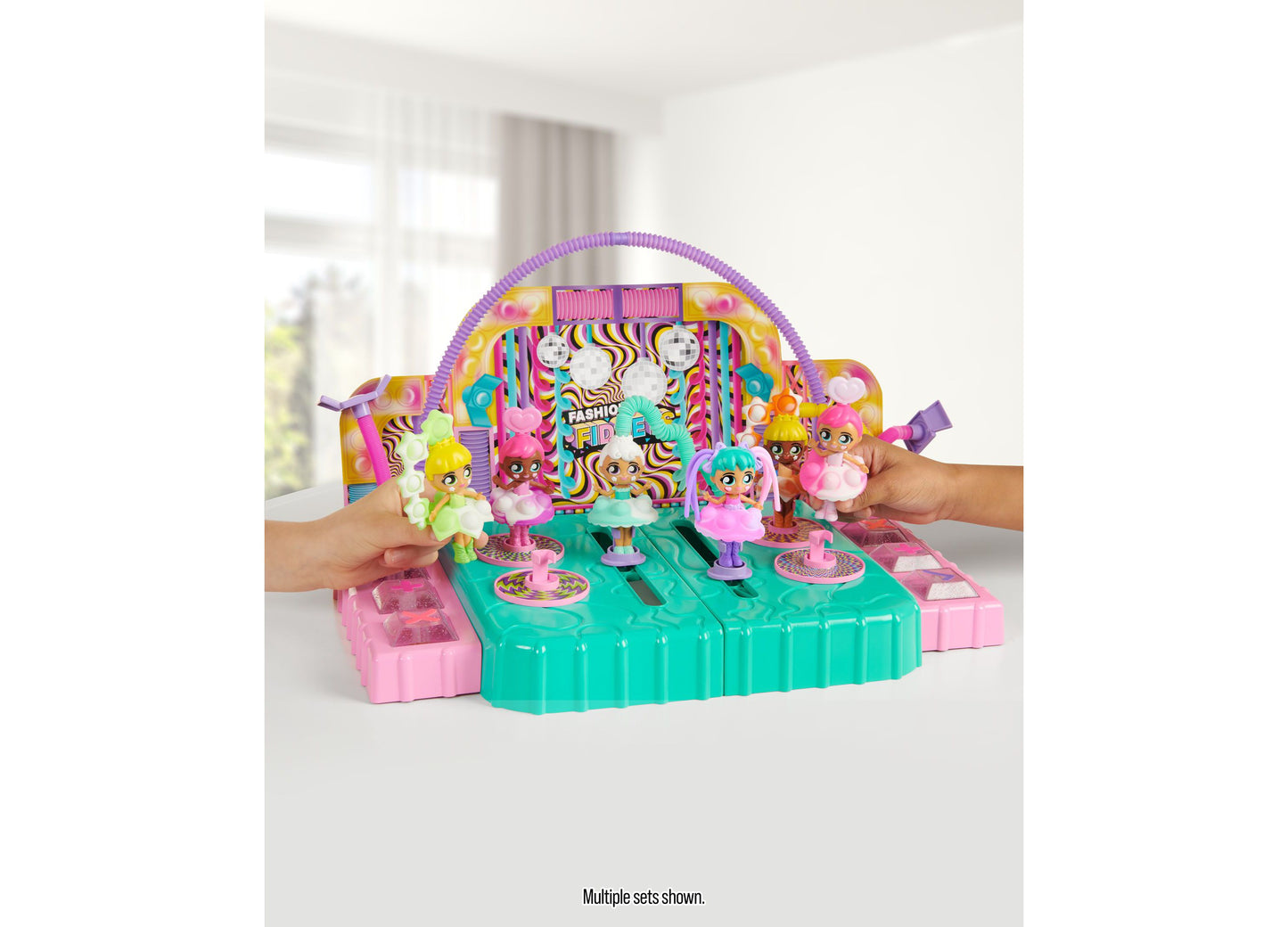 Fashion Fidgets Deluxe Fashion Show Playset with Interactive Runway