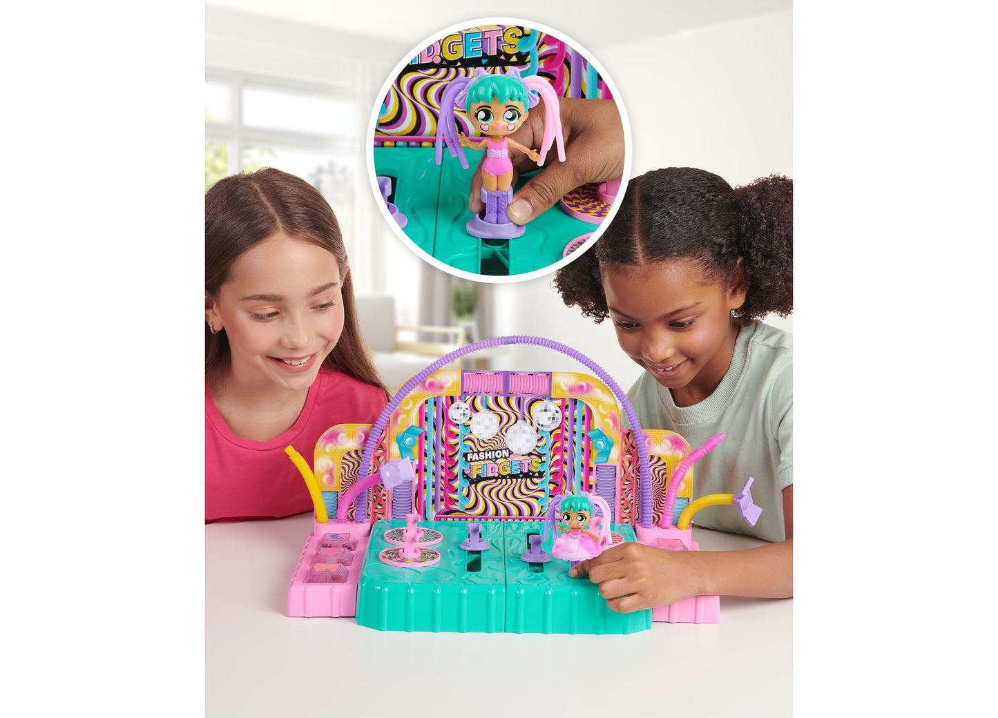 Fashion Fidgets Deluxe Fashion Show Playset with Interactive Runway