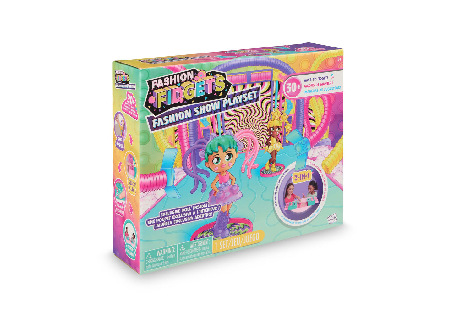 Fashion Fidgets Deluxe Fashion Show Playset with Interactive Runway