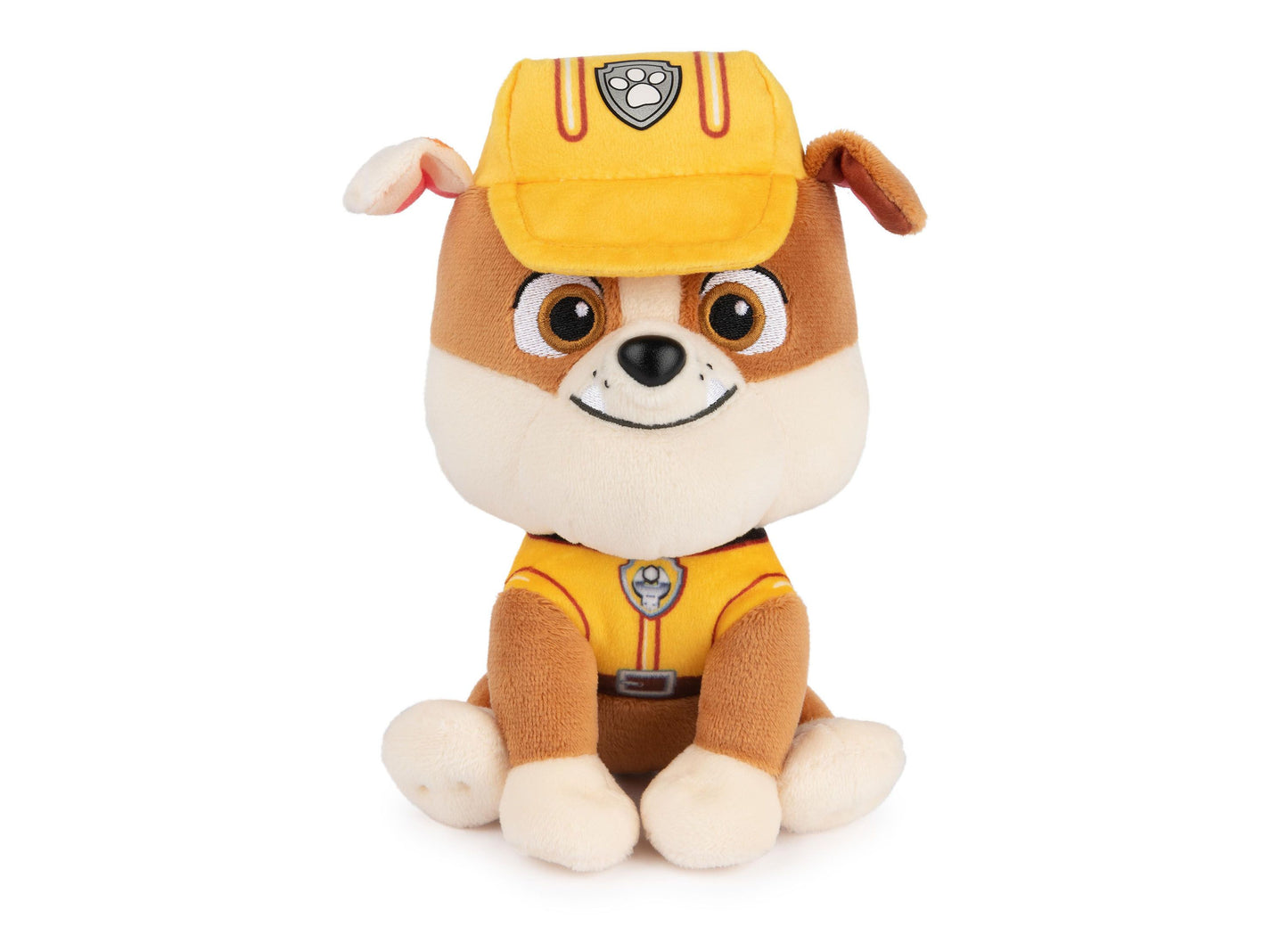 Gund® Official PAW Patrol Rubble in Signature Construction Uniform Plush Toy