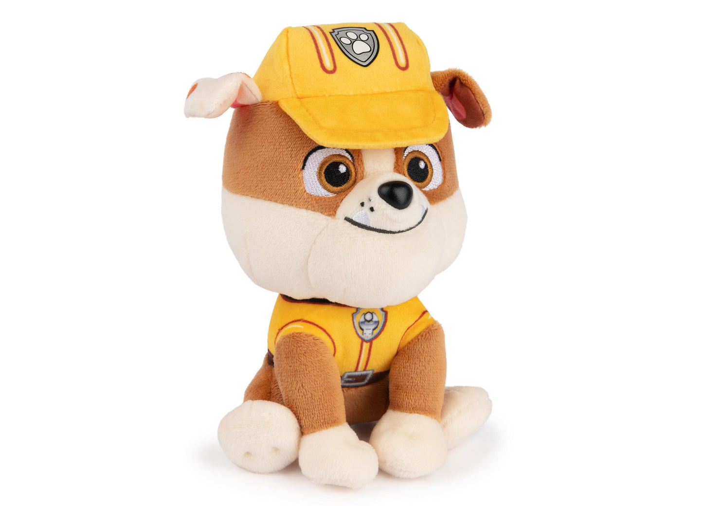 Gund® Official PAW Patrol Rubble in Signature Construction Uniform Plush Toy