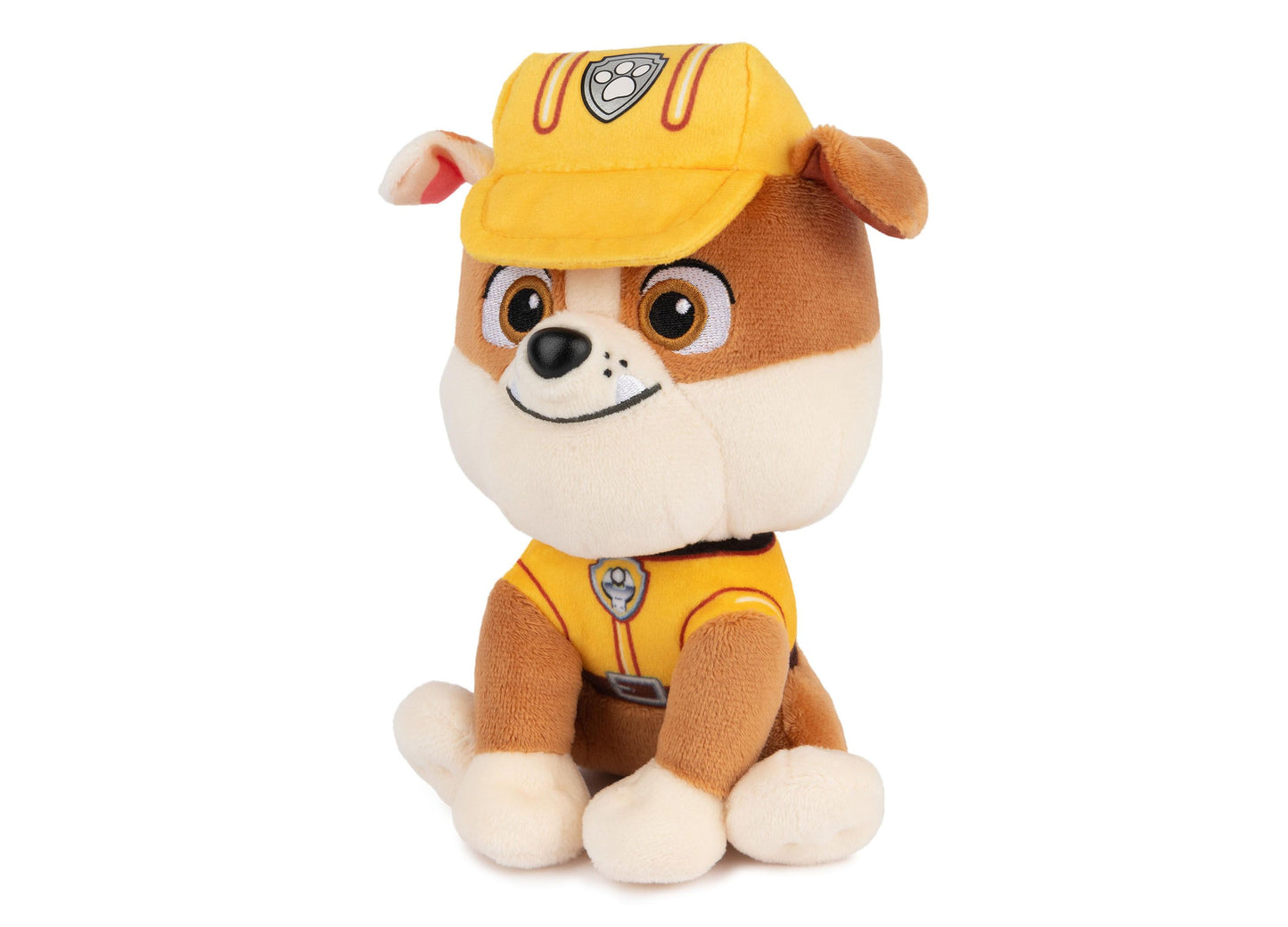 Gund® Official PAW Patrol Rubble in Signature Construction Uniform Plush Toy