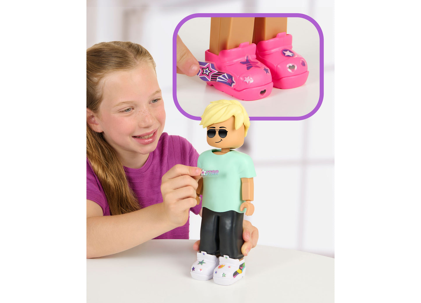 Avastars 11-inch Deluxe Fashion Doll - Sneaker Head with Customizable Outfits