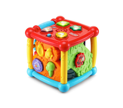 VTech Busy Learners Activity Cube - Interactive Educational Toy with Music and Lights