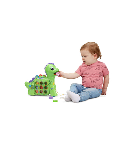 Chompers the Number Dino - Interactive Learning Toy - Green