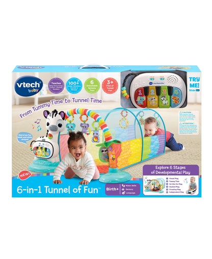 VTech 5-in-1 Tunnel of Fun ‚Äì Interactive Play and Learning Tunnel