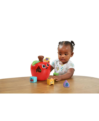 VTech Apple-A-Day Interactive Shape Sorter - Educational Learning Toy