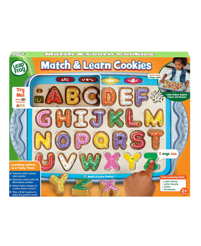 LeapFrog Match & Learn Cookies - Interactive Alphabet Learning Toy