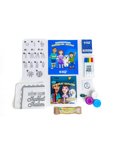 In KidZ Culturez American Jewish Exploration Kit - Educational and Interactive