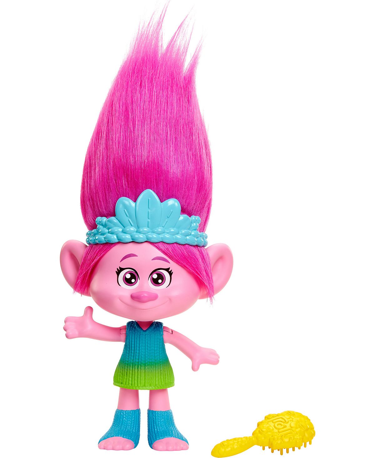 DreamWorks Trolls Rainbow Hairtunes Poppy Doll with Light and Sound