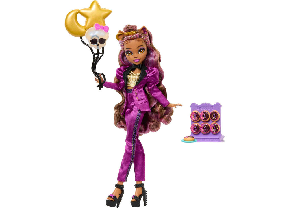 Monster High Clawdeen Wolf Doll in Monster Ball Party Fashion with Accessories