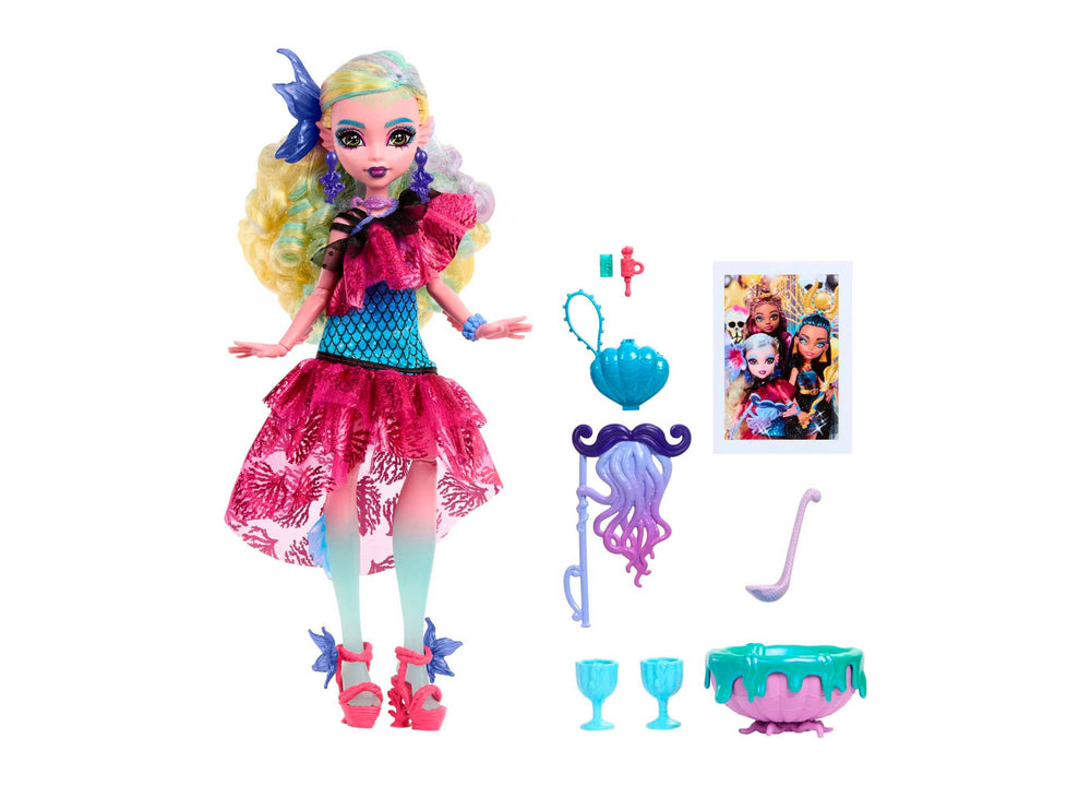 Monster High - Lagoona Blue Doll in Glam Monster Ball Party Dress