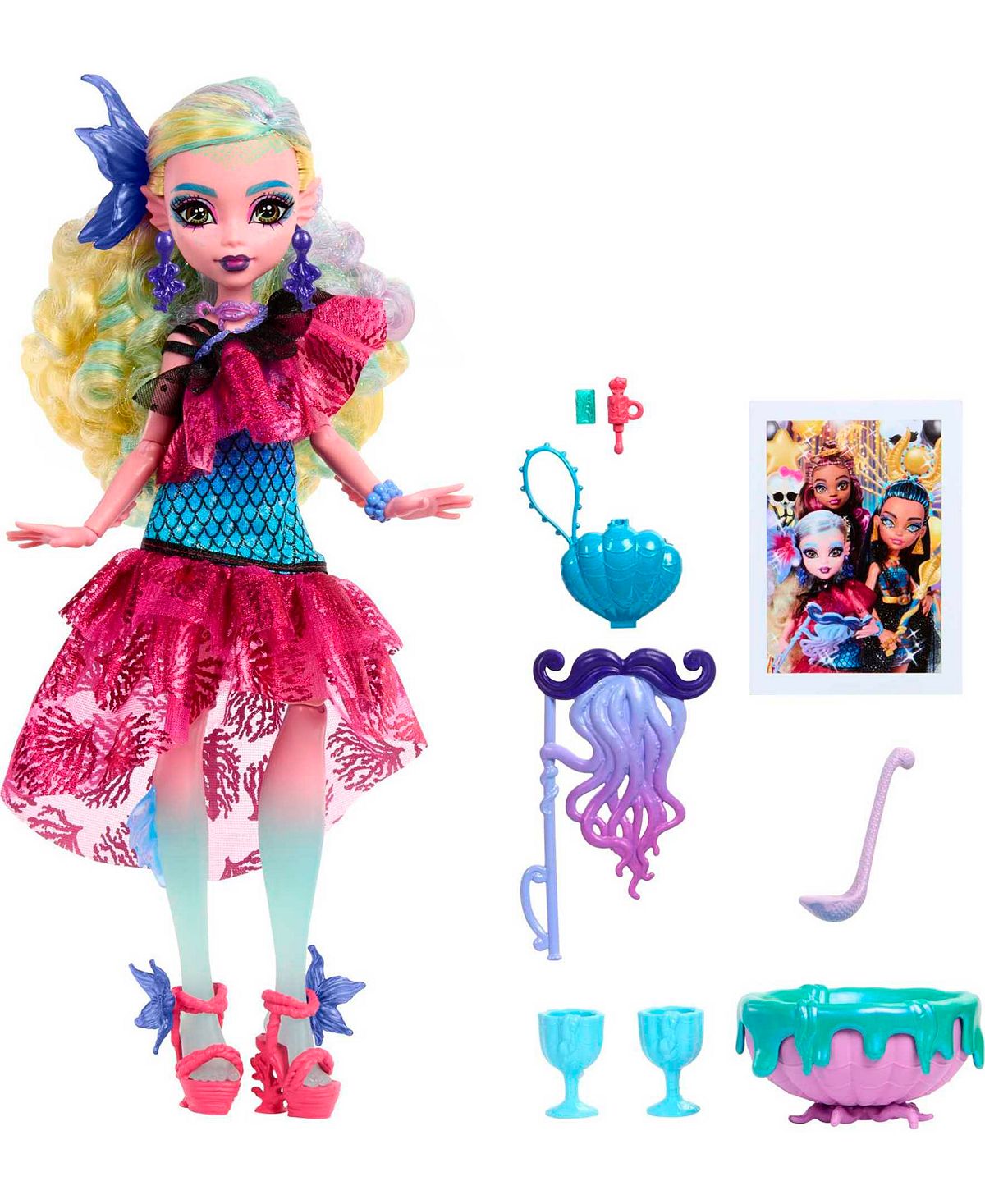 Monster High - Lagoona Blue Doll in Glam Monster Ball Party Dress