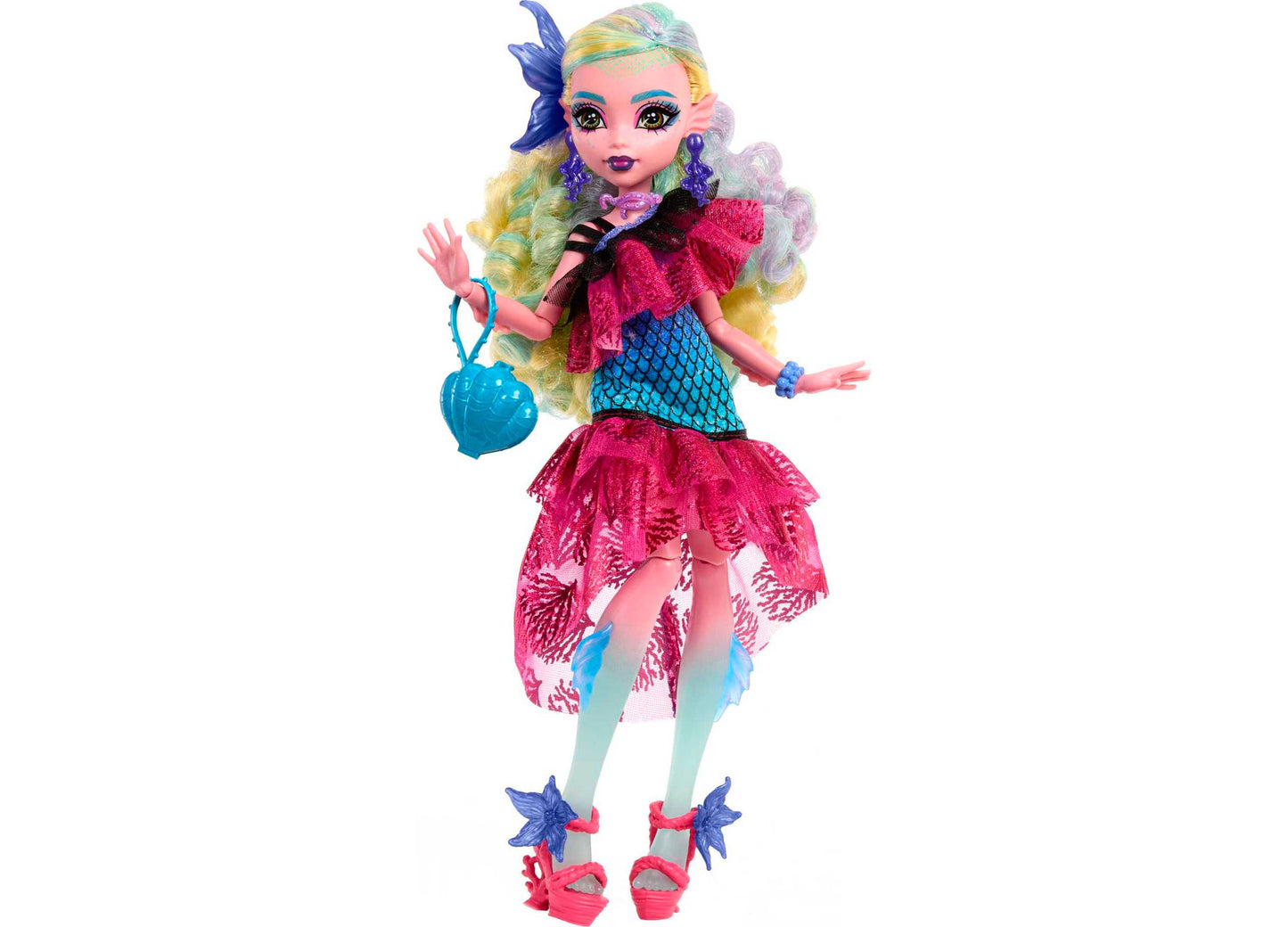 Monster High - Lagoona Blue Doll in Glam Monster Ball Party Dress