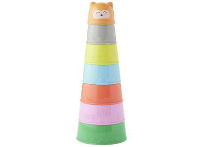 Imaginarium Rainbow Stacking Cups – Eco-Friendly Learning Toy