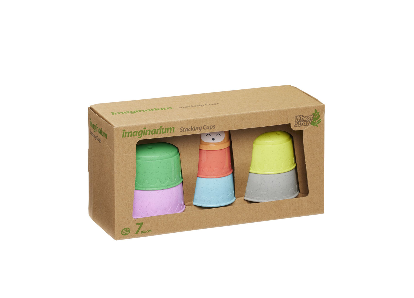 Imaginarium Rainbow Stacking Cups – Eco-Friendly Learning Toy