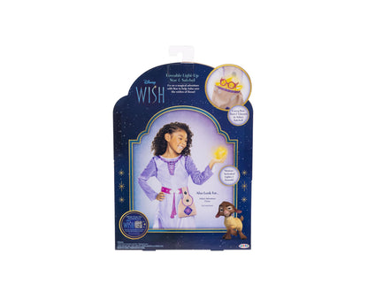 Disney Wish Interactive Light-Up Star with Satchel - Role Play Toy