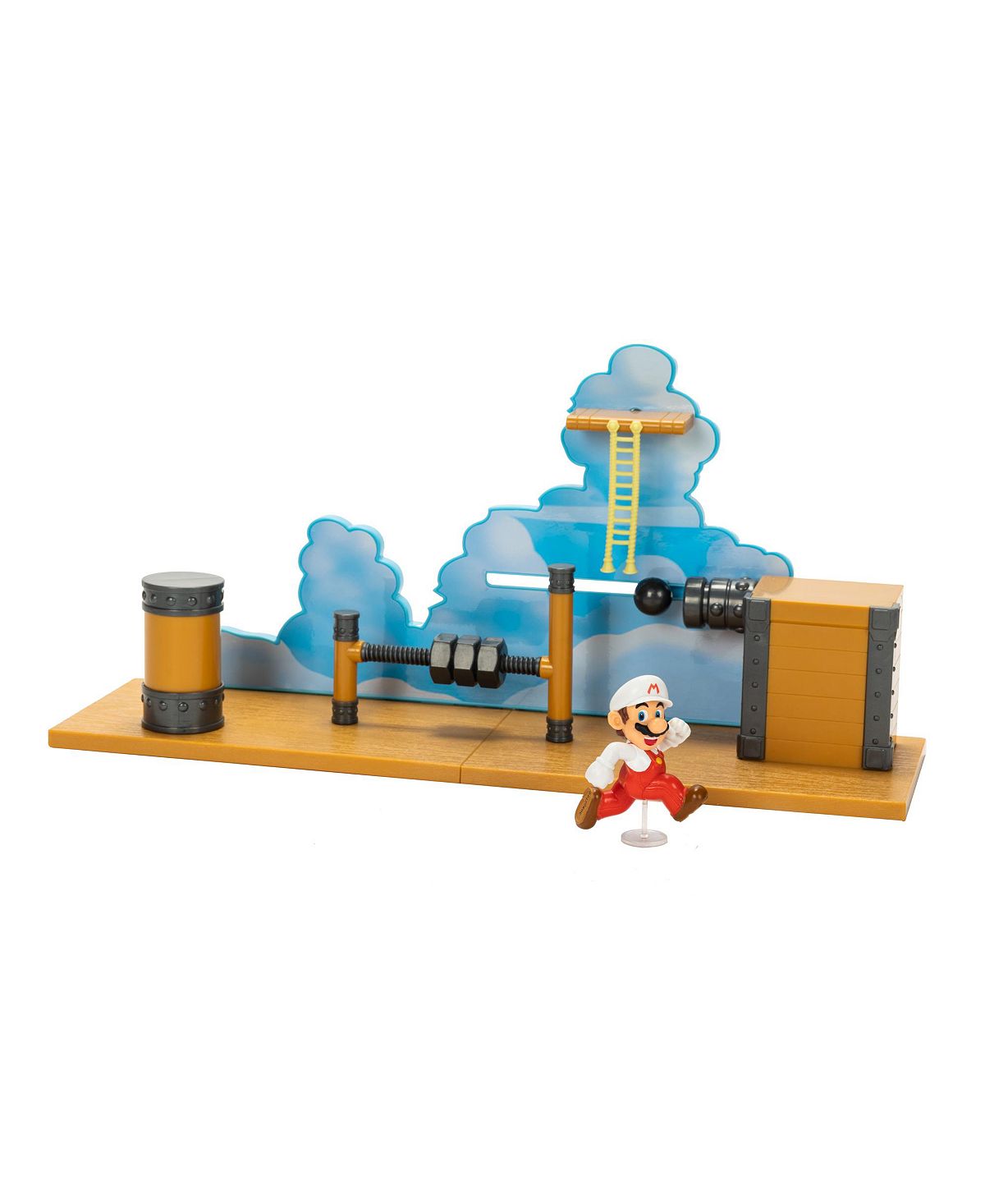 Super Mario Airship Deck Interactive Playset with Mario Figure