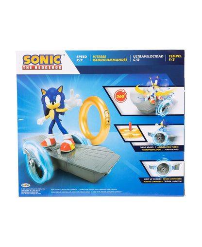 Sonic The Hedgehog Speed RC - 6-Inch Detachable Figure - Gold Ring Controller