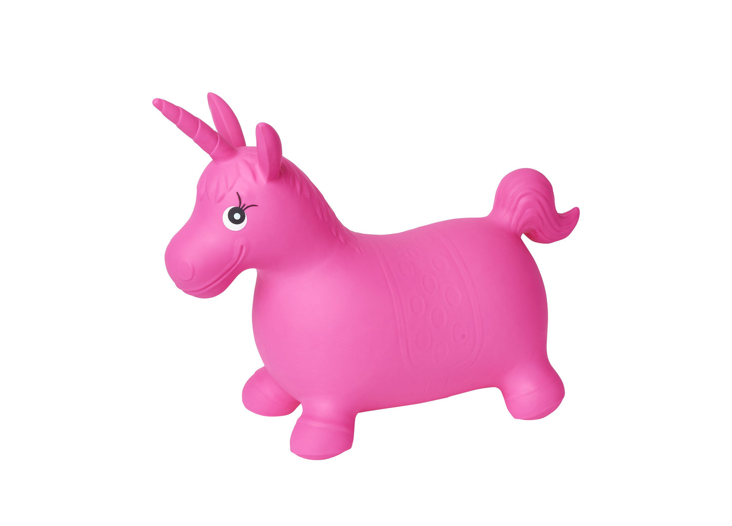 Imaginarium Pink Bouncy Unicorn Floor Hopper - Durable Indoor/Outdoor Play Toy