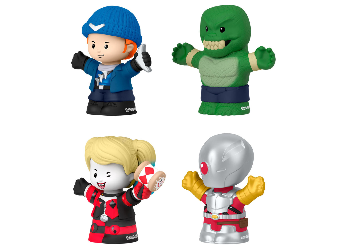 Fisher-Price Little People Collector Suicide Squad 2.5" Figure Set, 4 Characters