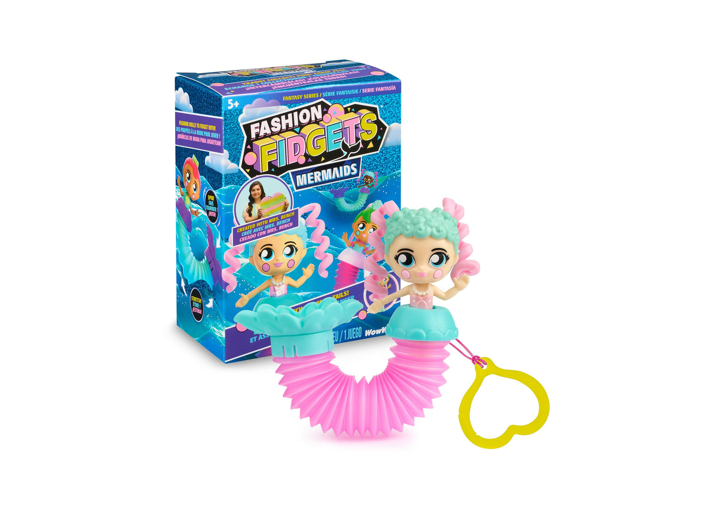 Fashion Fidgets Fantasy Series Mermaids Interactive Doll Set