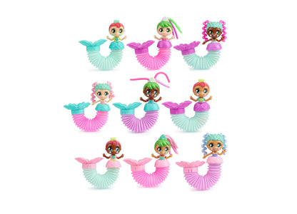 Fashion Fidgets Fantasy Series Mermaids Interactive Doll Set