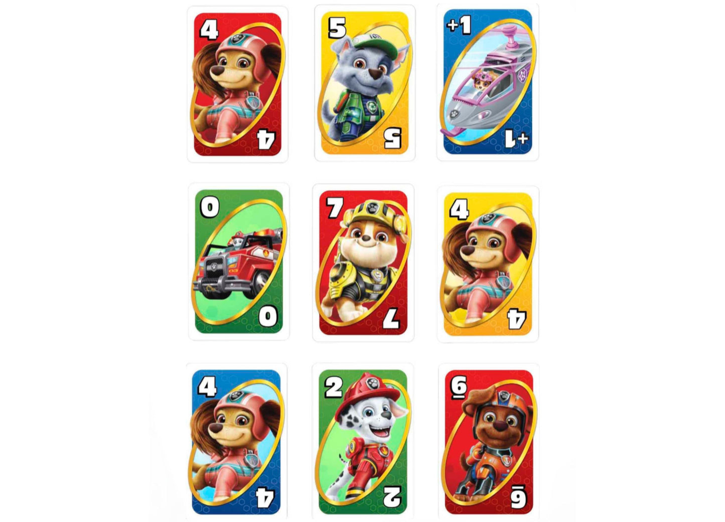 Mattel - Paw Patrol Junior UNO Card Family Game Night