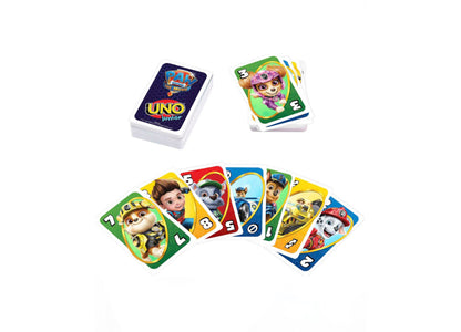 Mattel - Paw Patrol Junior UNO Card Family Game Night