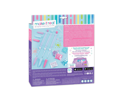 Make It Real Glittery DIY Floaty Pens Craft Kit