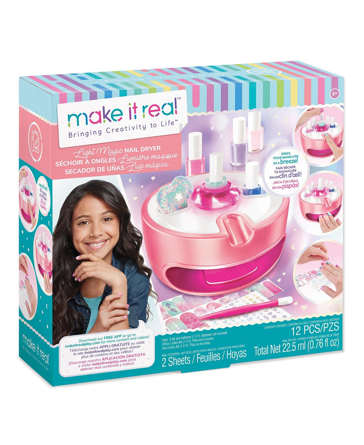 Make It Real Light Magic Manicure and Nail Art Kit