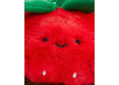 Geoffrey's Toy Box Tasties 10-inch Chocolate Strawberry Plush - Red