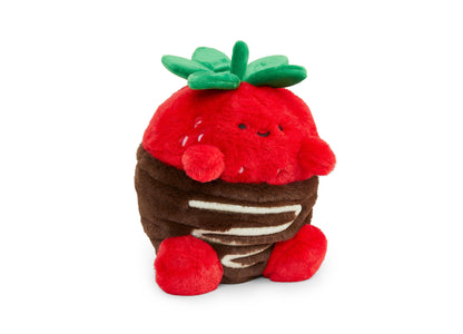 Geoffrey's Toy Box Tasties 10-inch Chocolate Strawberry Plush - Red