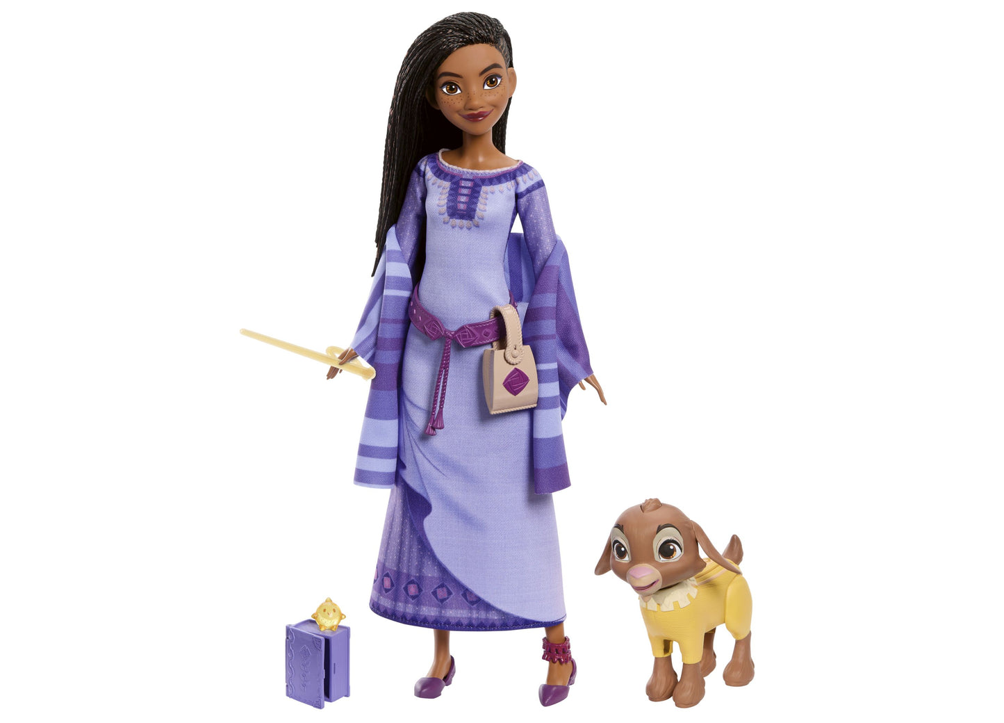 Disney Wish - Asha's Adventure Pack Fashion Doll with Animal Friends