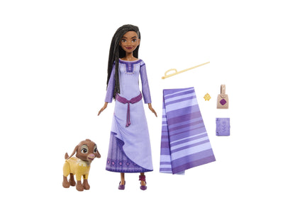 Disney Wish - Asha's Adventure Pack Fashion Doll with Animal Friends