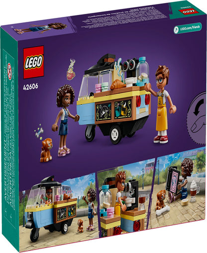 LEGO Friends 125-Piece Mobile Bakery Food Cart Building Set with Minifigures