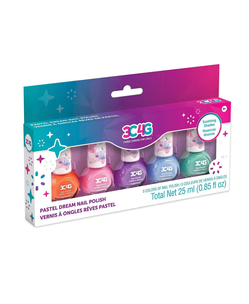 3C4G Pastel Dreams Collection Nail Polish Set - Assorted Pastel Colors