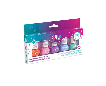 3C4G Pastel Dreams Collection Nail Polish Set - Assorted Pastel Colors