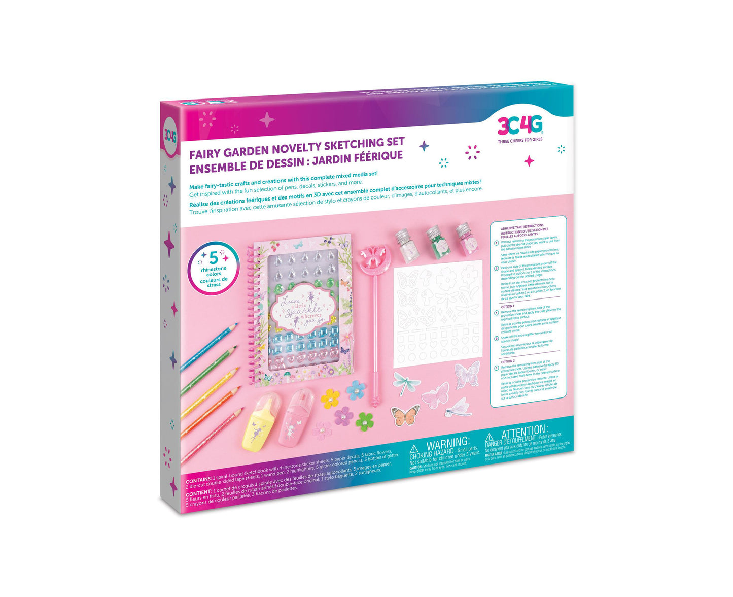 3C4G Fairy Garden Complete Sketching and Craft Set